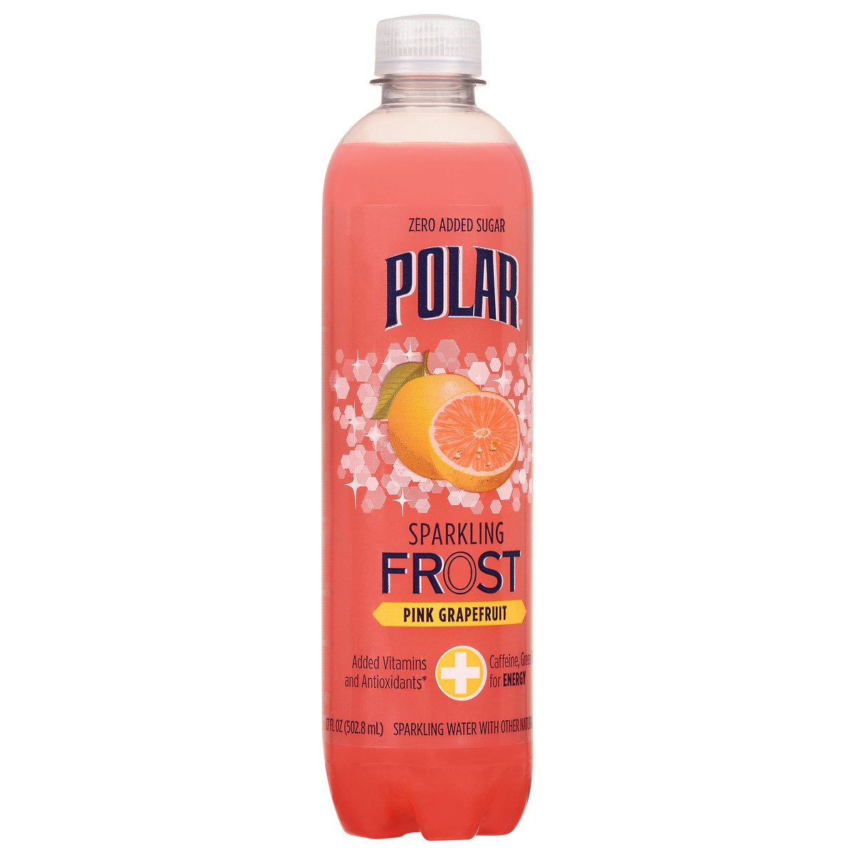 slide 10 of 13, Polar Frost Pink Grapefruit Sparkling Water 17 fl oz, 17 fl oz