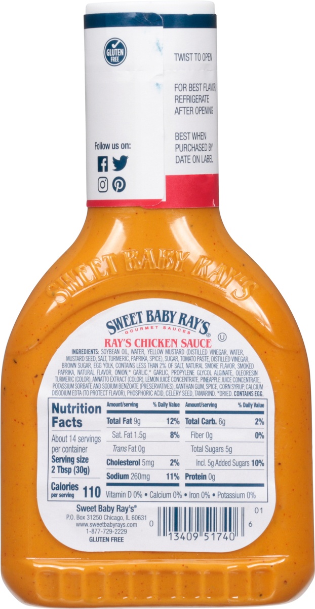 slide 8 of 9, Sweet Baby Ray's Chicken Dipping Sauce, 14 fl oz