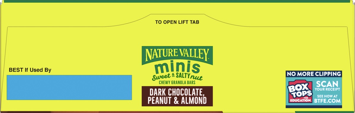 slide 8 of 9, Nature Valley Mini Granola Bars, Dark Chocolate Peanut Almond, 10 ct, 10 ct