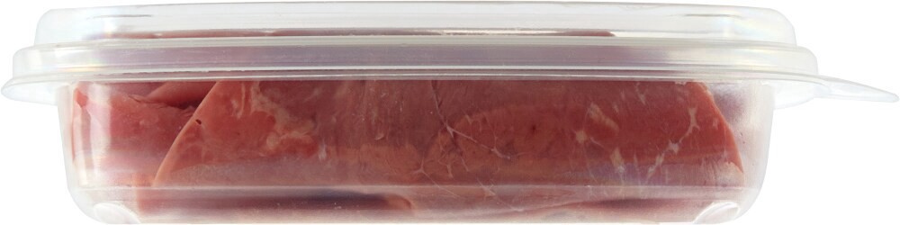 slide 3 of 3, Private Selection Sliced Oven Roasted Top Round Angus Uncured Corned Beef Tub, 7 oz