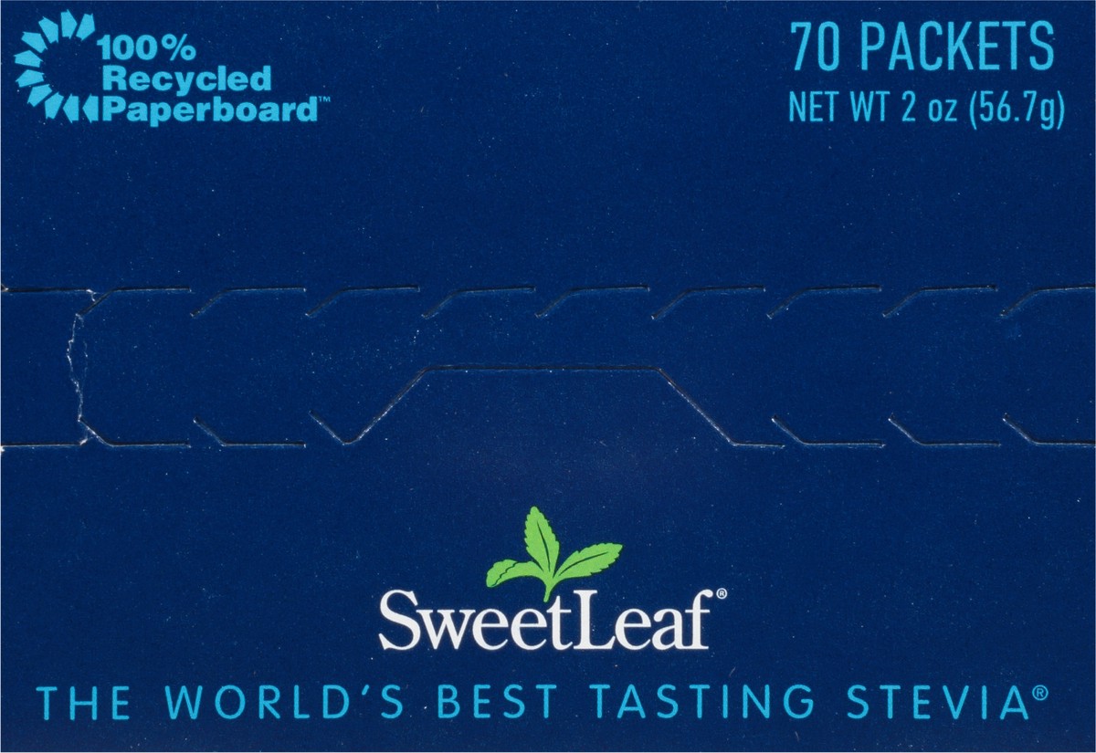 slide 2 of 13, SweetLeaf Organic Stevia Sweetener 70 ea, 70 ct