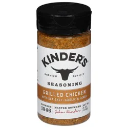 Kinder''s Grilled Chicken Seasoning 6 oz