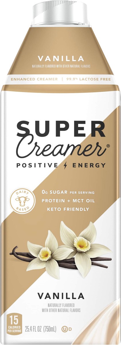 slide 1 of 12, KITU Super Creamer Vanilla, 25.4 fl oz