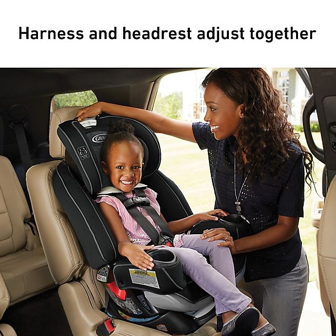 slide 3 of 6, Graco 4Ever Extend2Fit Platinum 4-in-1 Convertible Car Seat - Shale, 1 ct