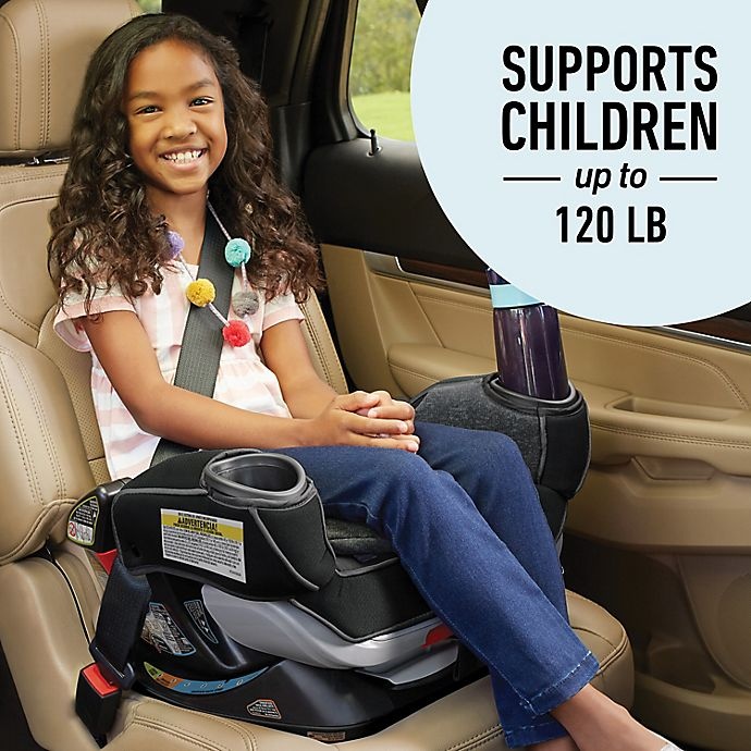 slide 6 of 6, Graco 4Ever Extend2Fit Platinum 4-in-1 Convertible Car Seat - Shale, 1 ct