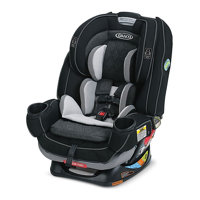 slide 1 of 6, Graco 4Ever Extend2Fit Platinum 4-in-1 Convertible Car Seat - Shale, 1 ct