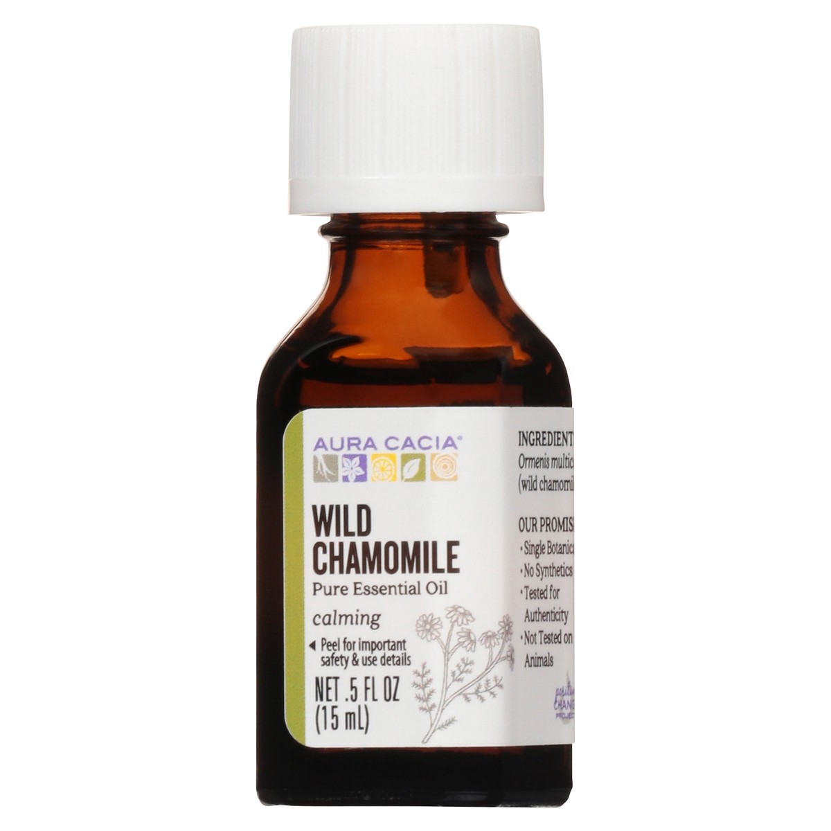 slide 7 of 13, Aura Cacia Calming Wild Chamomile Pure Essential Oil 0.5 fl oz, 0.5 fl oz