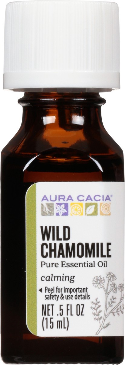 slide 5 of 13, Aura Cacia Calming Wild Chamomile Pure Essential Oil 0.5 fl oz, 0.5 fl oz