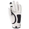 slide 6 of 13, Zero Friction Men's Compression-Fit Left Hand Synthetic Golf Glove, White, Universal Fit One Size, One Size