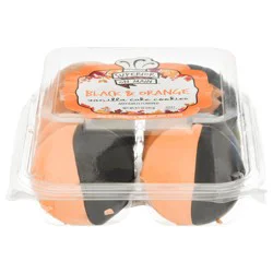 Superior on Main Superior Black/Orange Cake Cookies