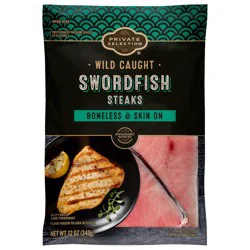 Private Selection Frozen Swordfish Steaks