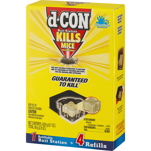 slide 2 of 9, d-CON Bait Station XI, 1 Each, 1 ct