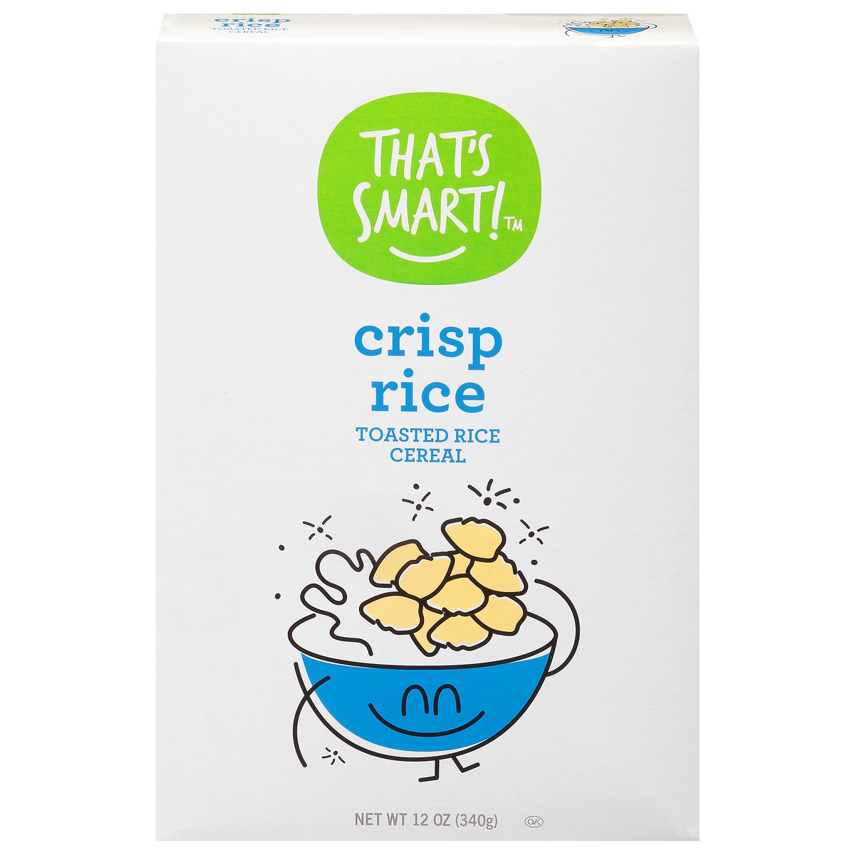 slide 15 of 15, That's Smart! Crisp Rice Cereal 12 oz, 12 oz