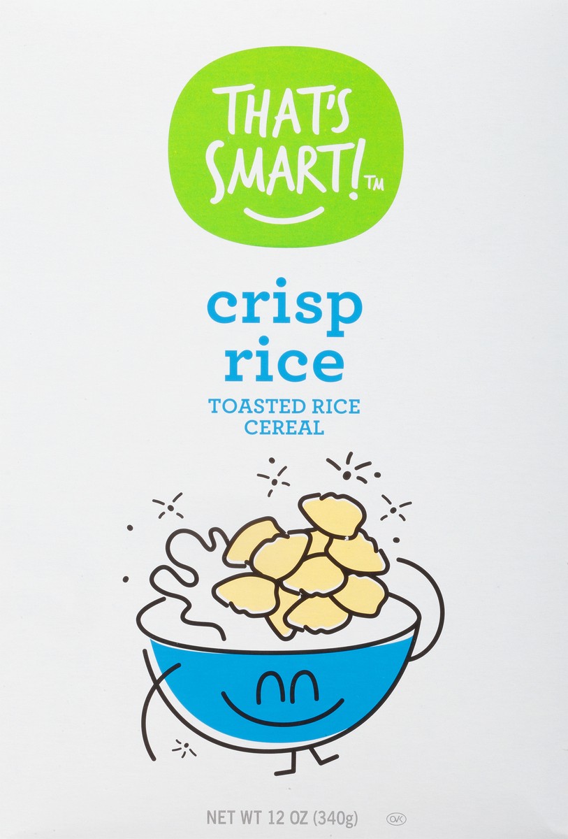 slide 5 of 15, That's Smart! Crisp Rice Cereal 12 oz, 12 oz