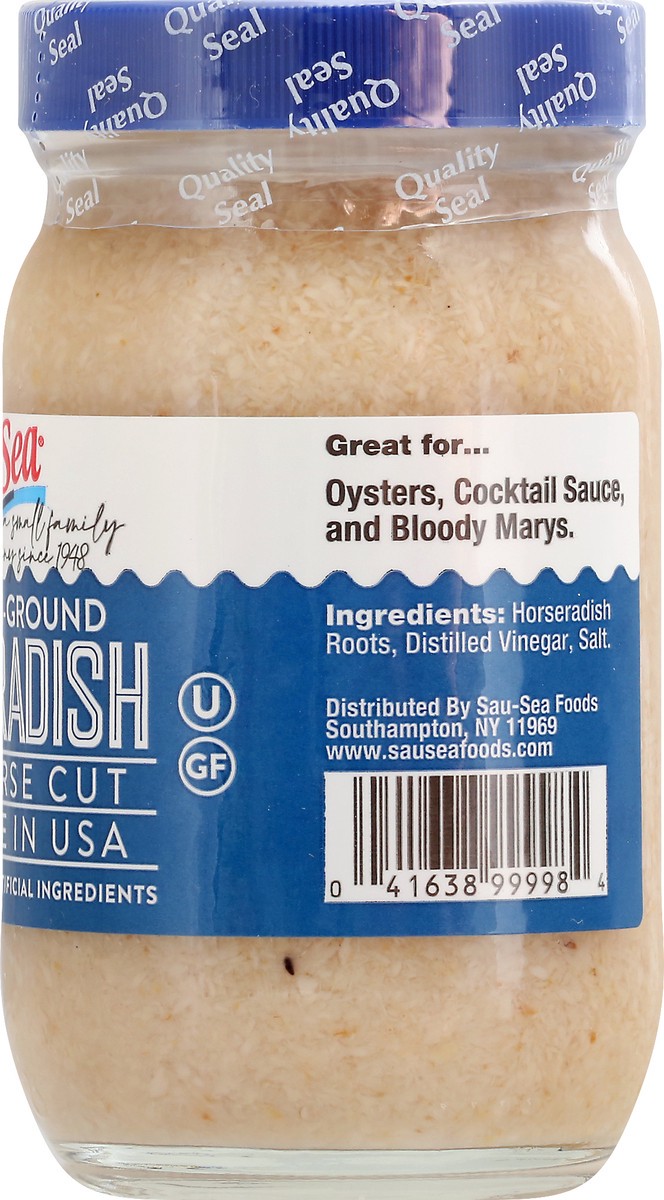 slide 2 of 9, Sau-Sea Fresh-Ground Pure Horseradish 8 oz, 8 oz