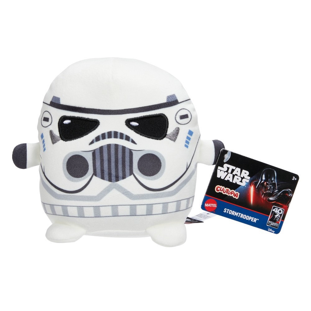 slide 2 of 2, Star Wars Cuutopia Stormtrooper Plush, 5 in