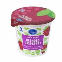 slide 1 of 11, Kroger Blended Raspberry Lowfat Yogurt, 6 oz