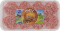 slide 1 of 1, Kroger Maple Breakfast Sausage Patties, 12 oz