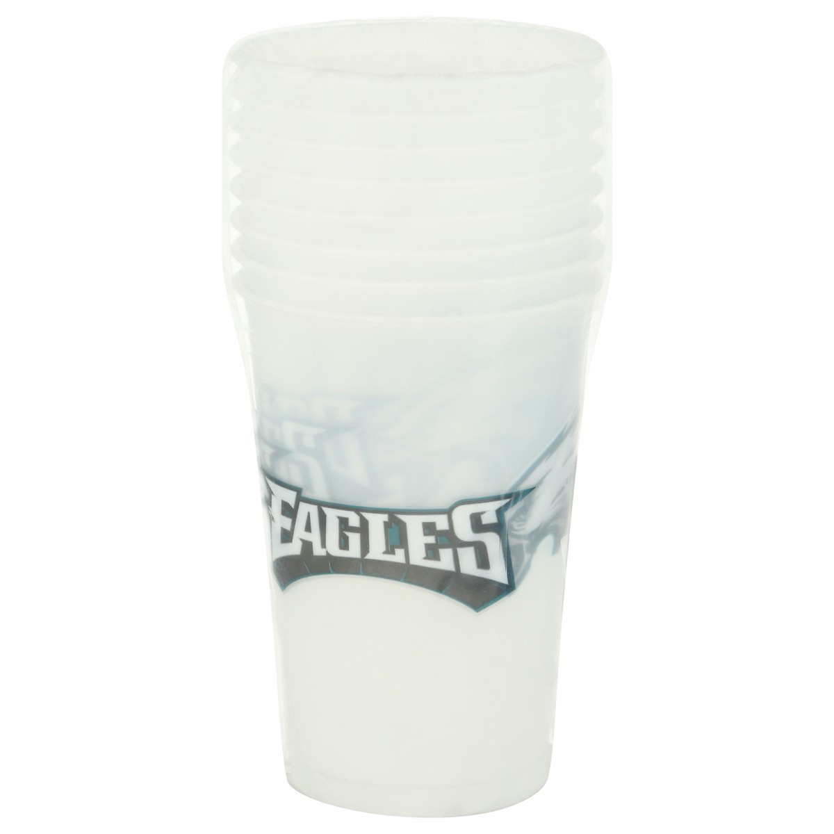 slide 8 of 12, NFL 20 Fluid Ounce Philadelphia Eagles Plastic Cups 8 ea, 8 ct
