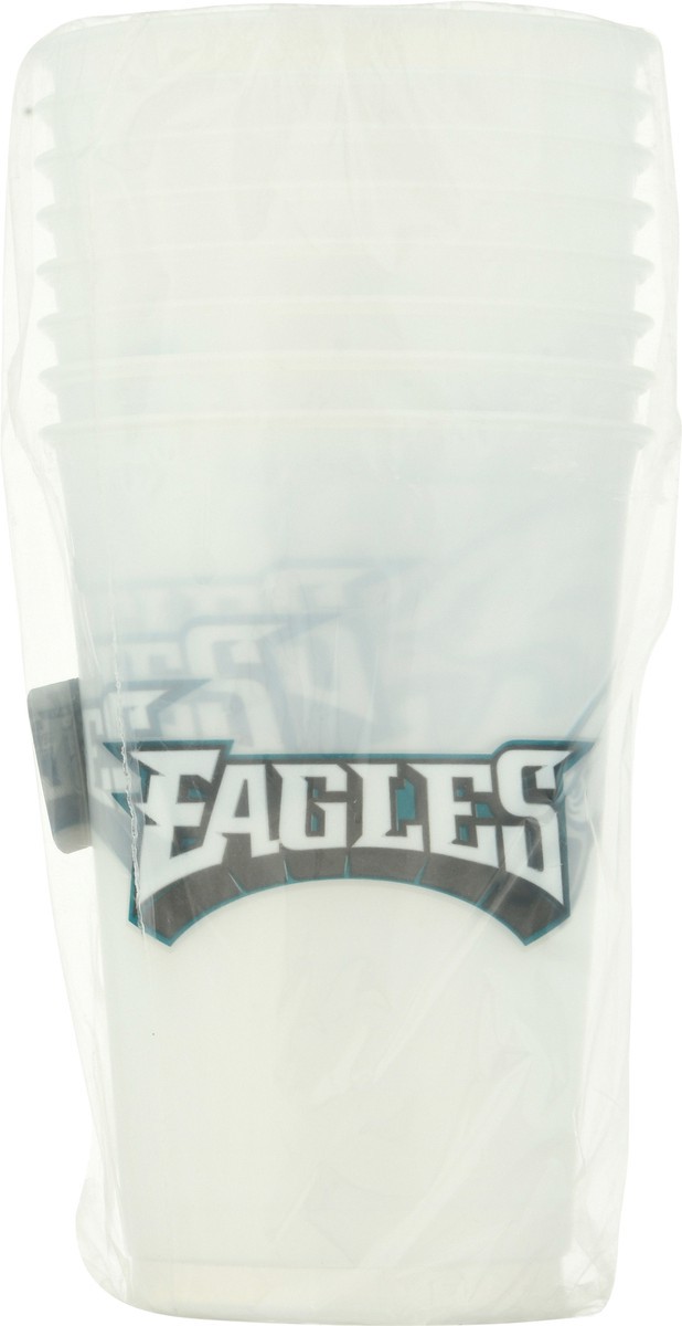 slide 5 of 12, NFL 20 Fluid Ounce Philadelphia Eagles Plastic Cups 8 ea, 8 ct