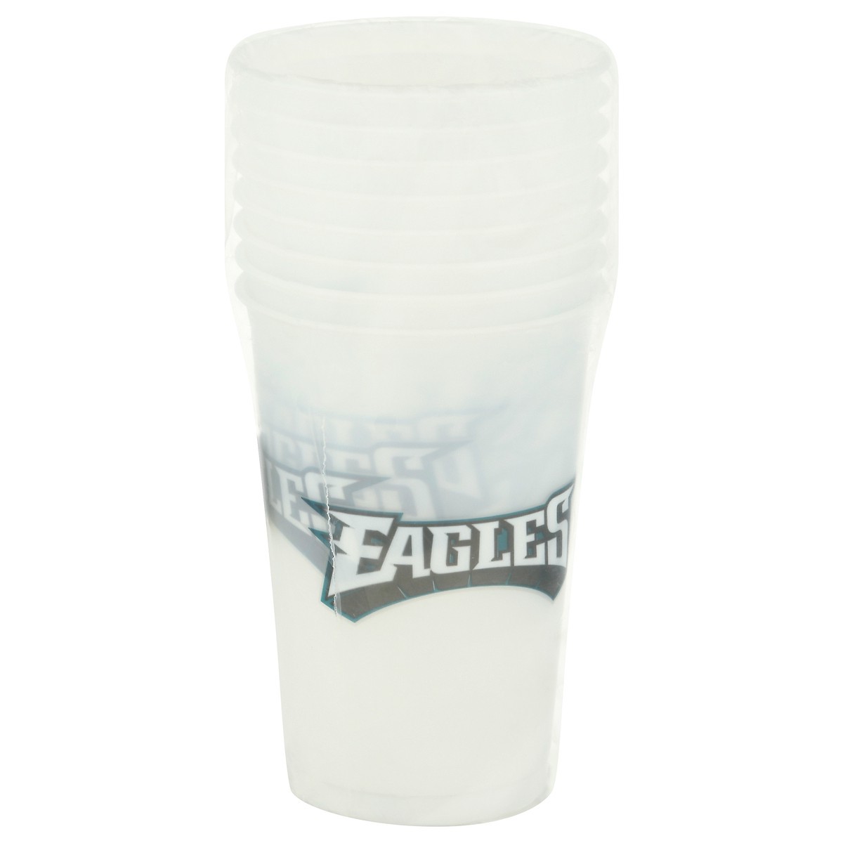 slide 9 of 12, NFL 20 Fluid Ounce Philadelphia Eagles Plastic Cups 8 ea, 8 ct