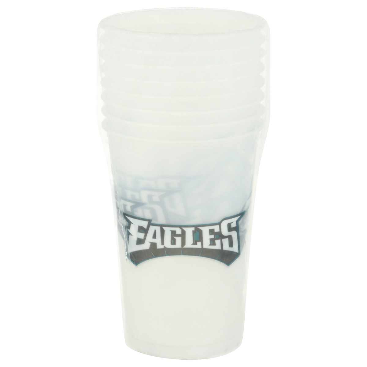slide 11 of 12, NFL 20 Fluid Ounce Philadelphia Eagles Plastic Cups 8 ea, 8 ct