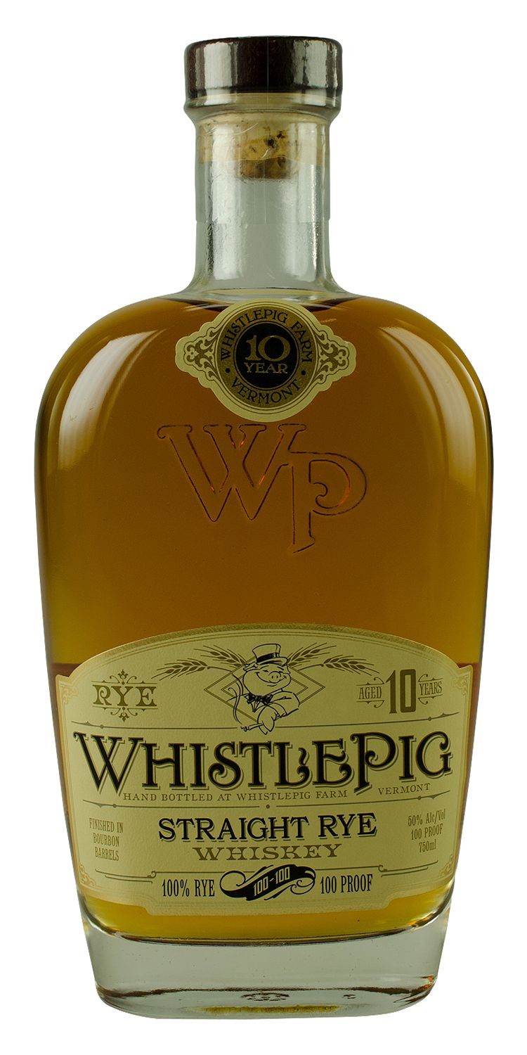 slide 1 of 1, WhistlePig Straight Rye Whiskey 10 Year, 750 ml