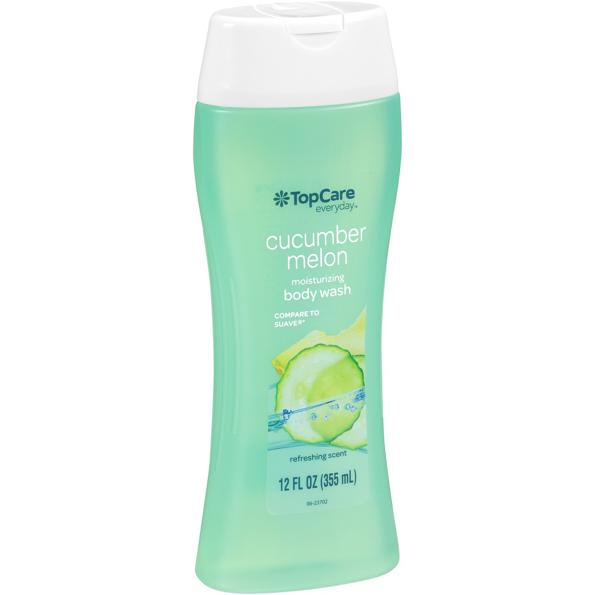 slide 14 of 14, TopCare Moisturizing Body Wash, Cucumber Melon, 12 fl oz