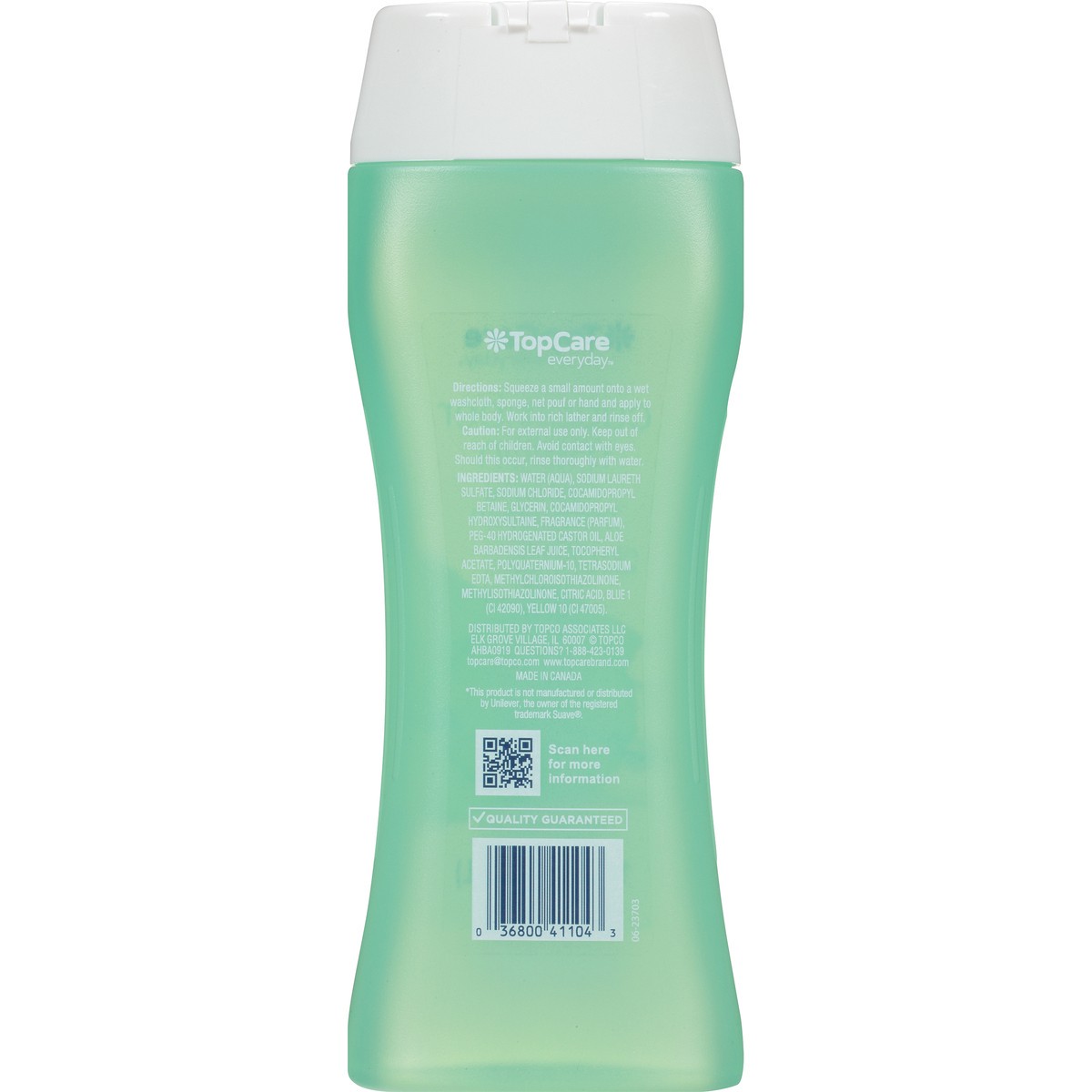 slide 3 of 14, TopCare Moisturizing Body Wash, Cucumber Melon, 12 fl oz