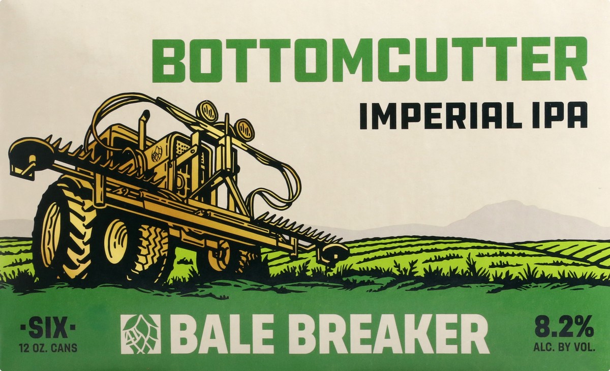 slide 1 of 8, Bale Breaker 6 Pack Imperial IPA Bottom Cutter Beer 6 ea, 6 ct