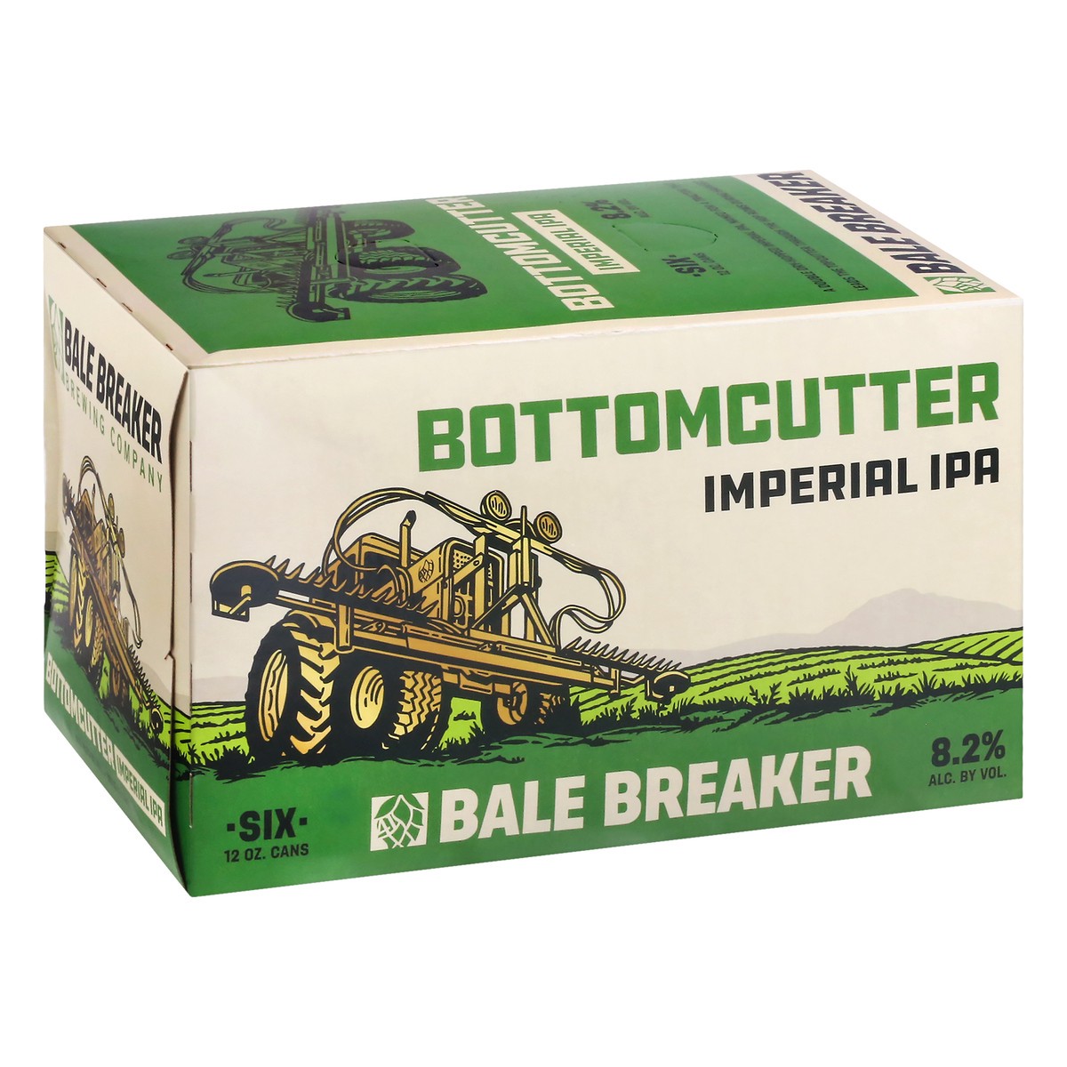 slide 3 of 8, Bale Breaker 6 Pack Imperial IPA Bottom Cutter Beer 6 ea, 6 ct