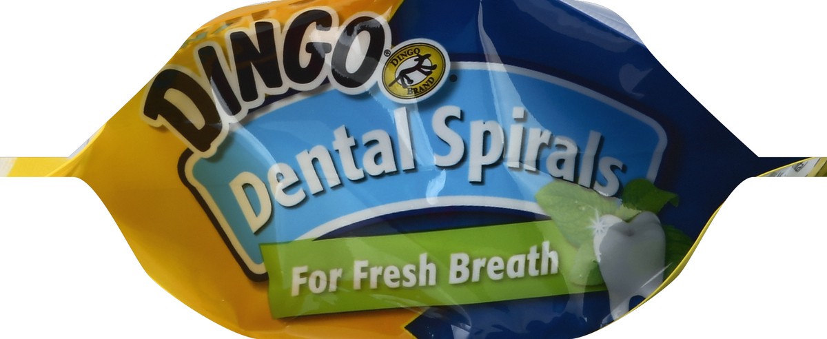 slide 4 of 4, Dingo Mini Dental Spirals, 21 ct