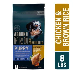 Abound Pro Vet Formulated Chicken & Brown Rice Dry Puppy Food