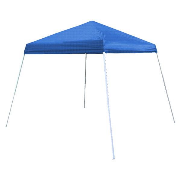 slide 1 of 1, Lake & Trail Slant Leg Canopy Blue, 10 ft x 10 ft