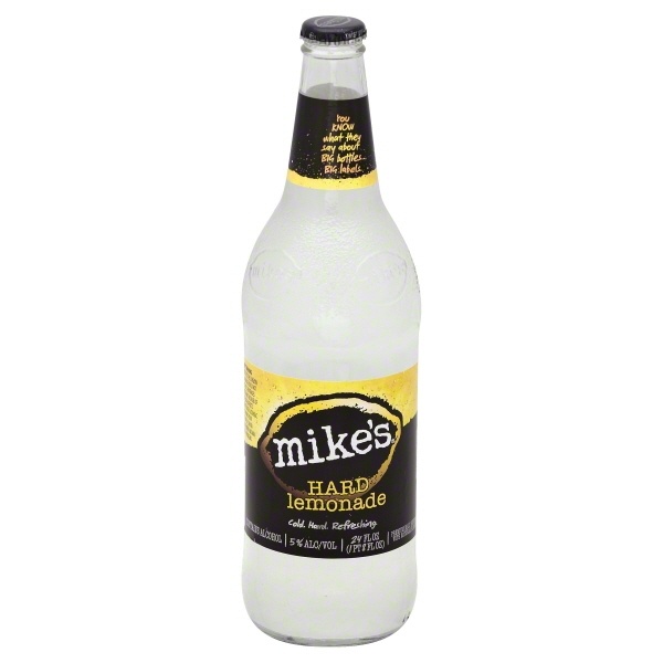 slide 1 of 1, Mike's Hard Lemonade Bottle, 24 oz