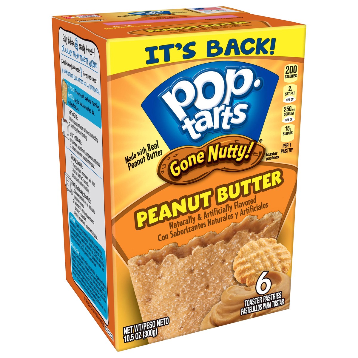 slide 2 of 10, Pop-Tarts Breakfast Toaster Pastries, 10.5 oz