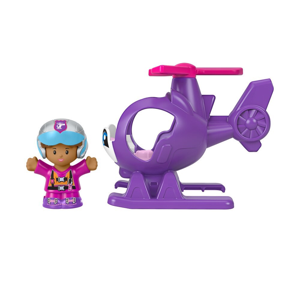 slide 2 of 6, Fisher-Price Little People Barbie Helicopter, 1 ct