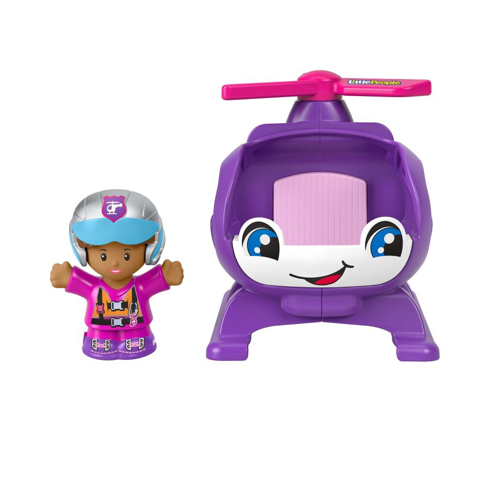 slide 4 of 6, Fisher-Price Little People Barbie Helicopter, 1 ct