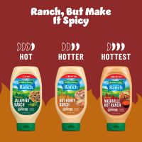 slide 17 of 29, Hidden Valley Sizzlin Nashville Hot Ranch Condiment and Dressing, 20 fl oz