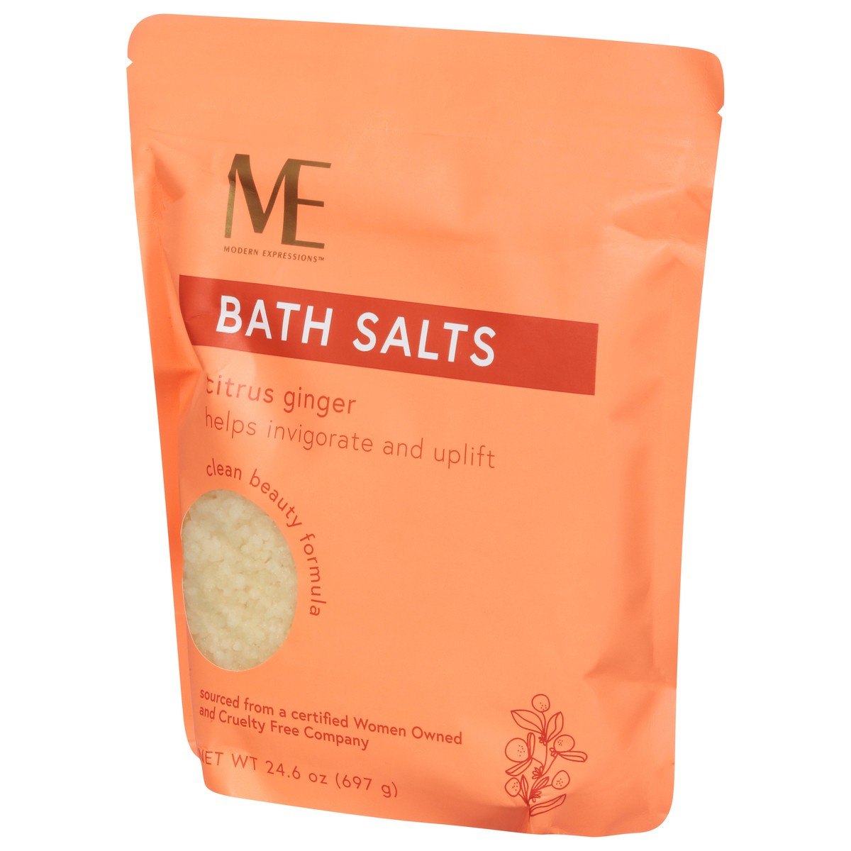 slide 7 of 9, Modern Expressions Citrus Ginger Bath Salts 24.6 oz, 24.6 oz