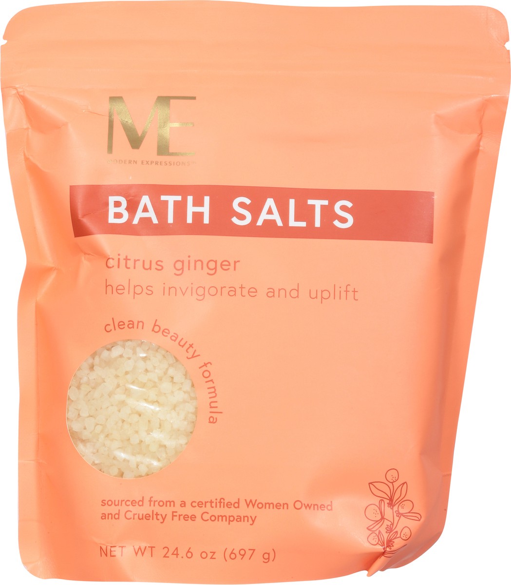 slide 9 of 9, Modern Expressions Citrus Ginger Bath Salts 24.6 oz, 24.6 oz
