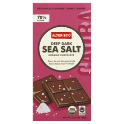 Alter Eco Chocolate - Dark Sea Salt 70%