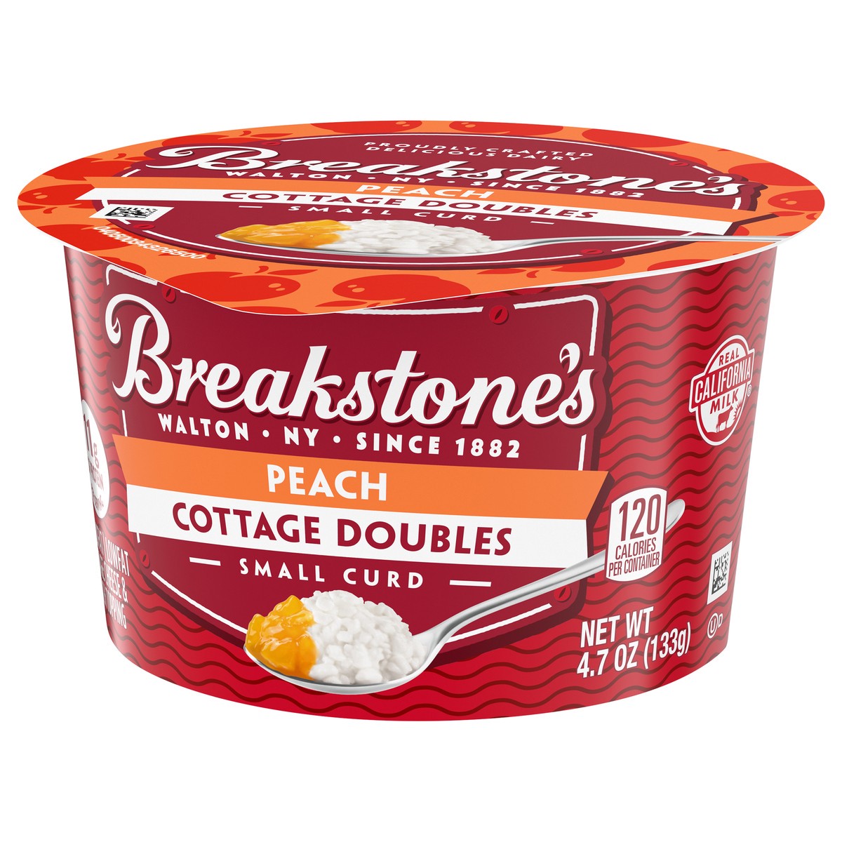 slide 5 of 11, Breakstone's Peach Cottage Doubles, 4.7 oz