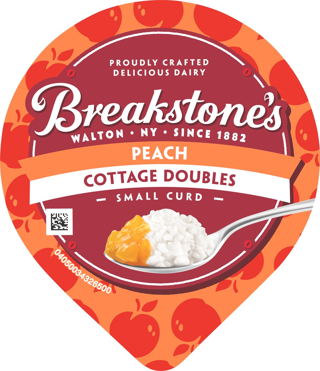 slide 3 of 11, Breakstone's Peach Cottage Doubles, 4.7 oz