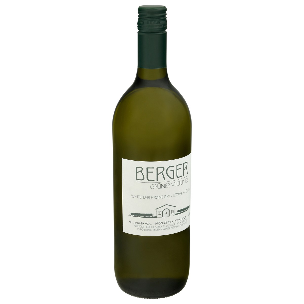 slide 6 of 10, Berger Lower Austria White Wine 1 lt Bottle, 1 l