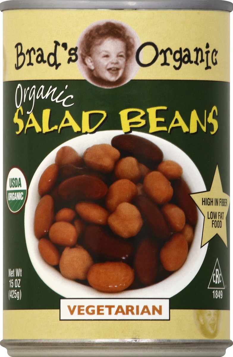 slide 2 of 2, Brad's Organic Salad Beans 15 oz, 15 oz