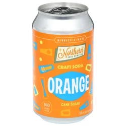 Northern Soda Company Orange Craft Soda 12 fl oz