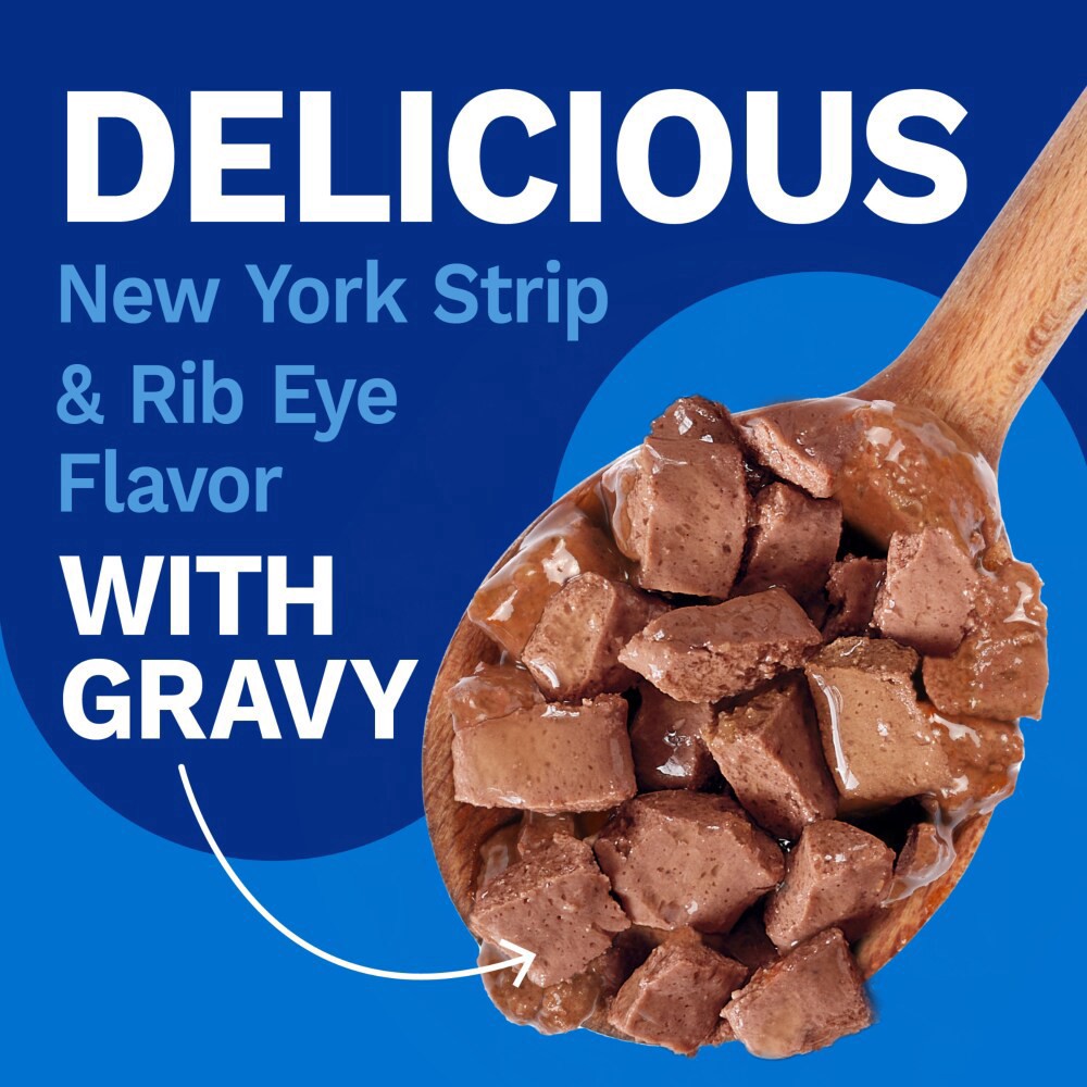 slide 4 of 4, Pet Pride Rib Eye & New York Strip Multipack Wet Dog Food, 12 ct; 13.2 oz