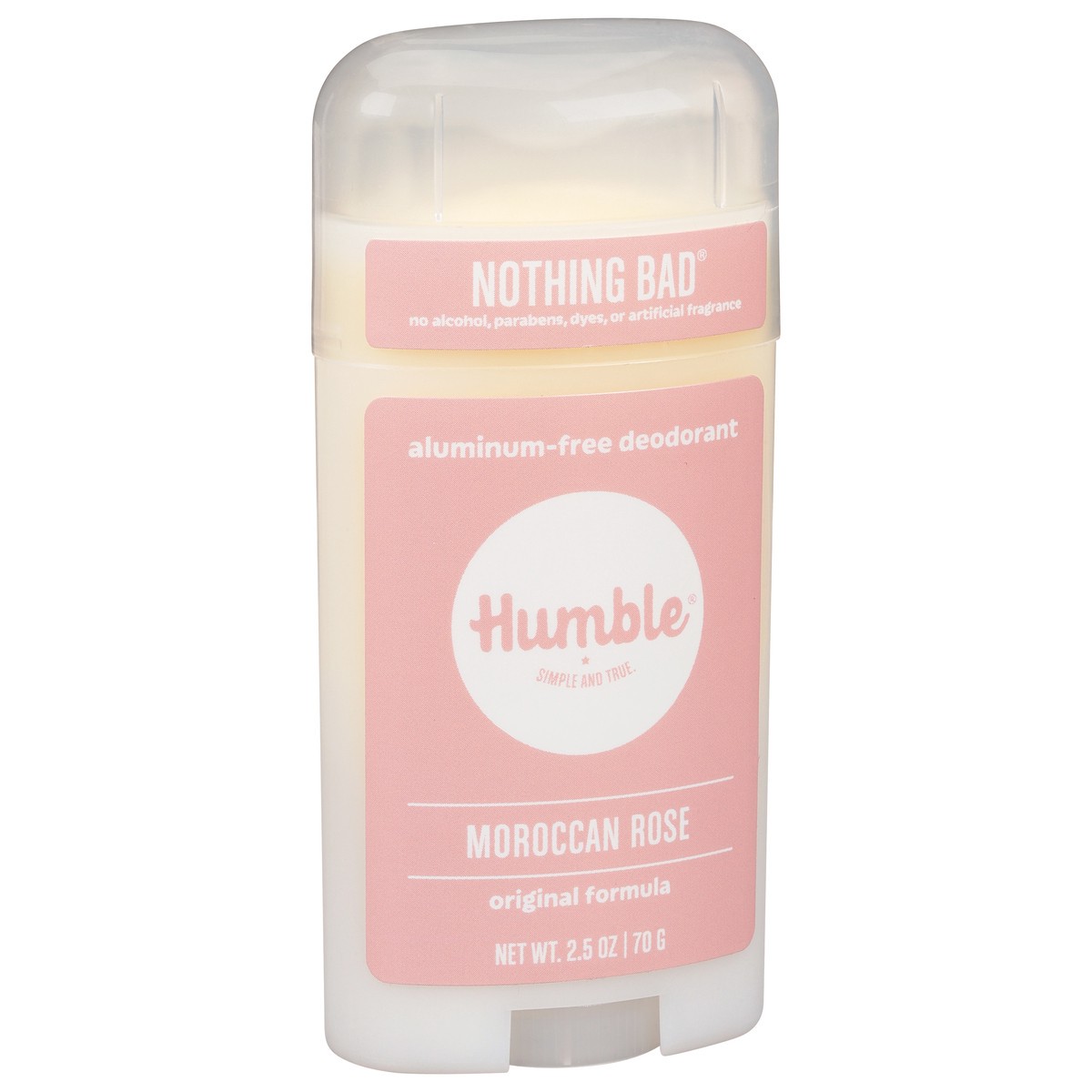 slide 2 of 12, Humble Nothing Bad Original Formula Moroccan Rose Deodorant 2.5 oz, 2.5 oz