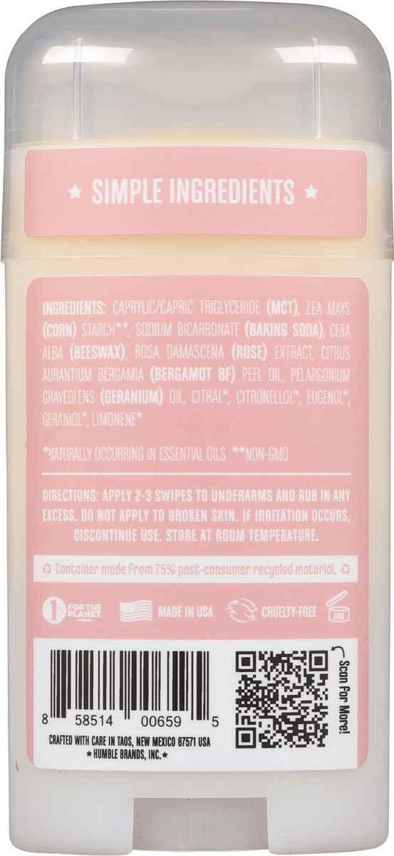 slide 3 of 12, Humble Nothing Bad Original Formula Moroccan Rose Deodorant 2.5 oz, 2.5 oz